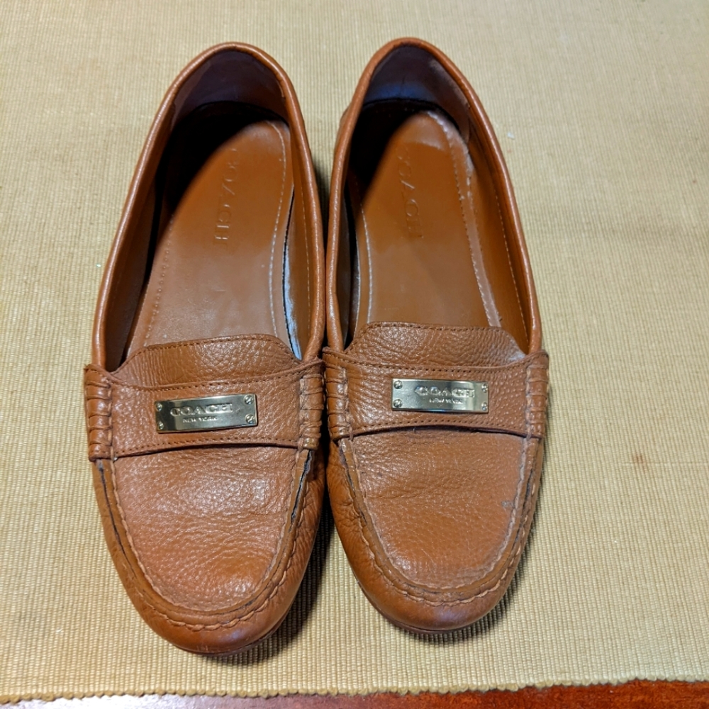 Coach Marley Driving Loafers size 8